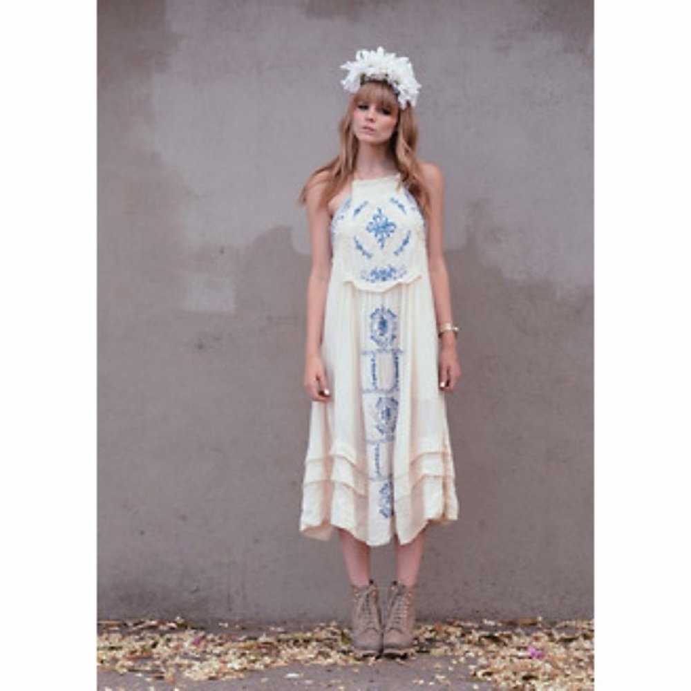 Free People Diamonds In The Sky Dress - Picture 4 of 8